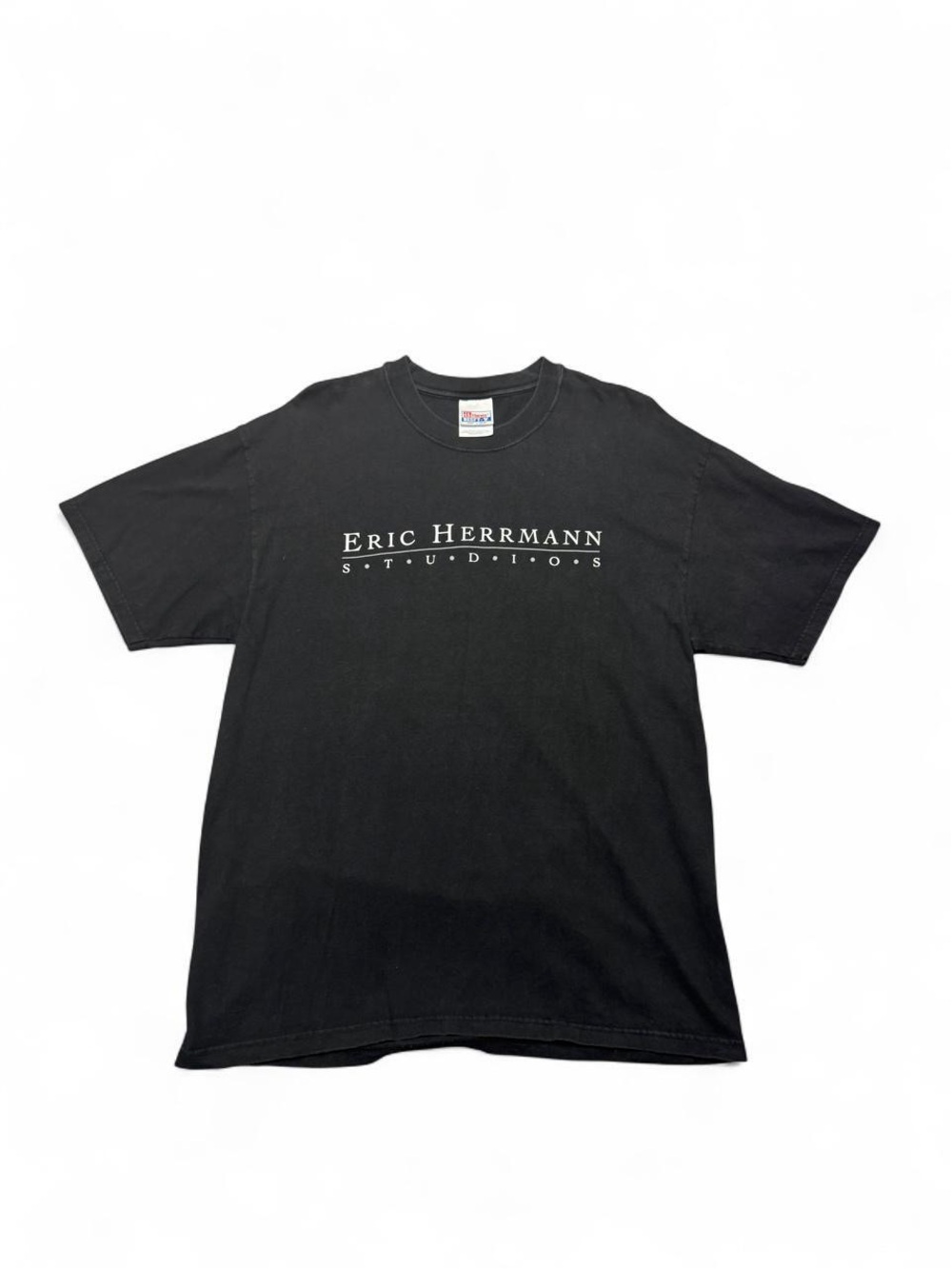 VTG Eric Herrmann studios Dangerous double sided biker motorcycle tee black L